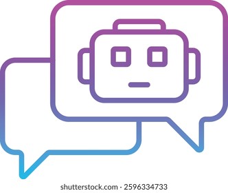 Chat vector icon. Can be used for printing, mobile and web applications.