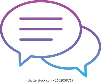 Chat vector icon. Can be used for printing, mobile and web applications.