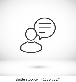 chat vector icon, descussion icon, peoples