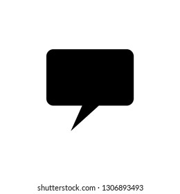 Chat vector icon, dialog symbol