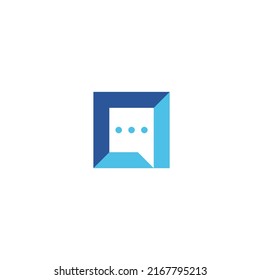Icono de vector de conversación Ilustración, aislado en fondo blanco