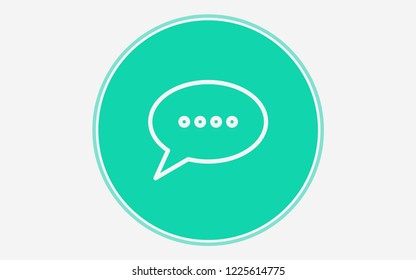 Chat vector icon sign symbol