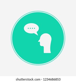 Chat vector icon sign symbol
