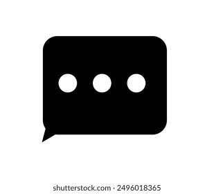 Símbolo de símbolo de Vector de chat.