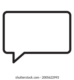 Chat Vector icon that can easily modify or edit