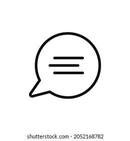 Chat Vector Icon.Chat Symbol mit dialog.Speech Icon.