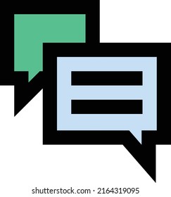 chat Vector illustration on a transparent background.Premium quality symmbols.Stroke vector icons for concept and graphic design.