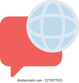 chat Vector illustration on a transparent background.Premium quality symbols.Stroke vector icon for concept and graphic design. 

