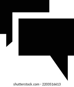Chat Vector illustration on a transparent background.Premium quality symbols.Glyphs vector icon for concept and graphic design.