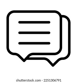 Chat Vectorline-Symboldesign