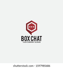 Chat Vector Logo Design Template