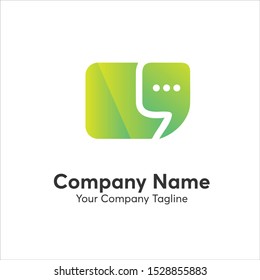 Chat vector modern template art