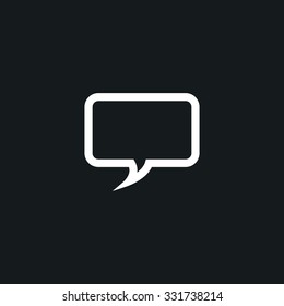Chat window icon.