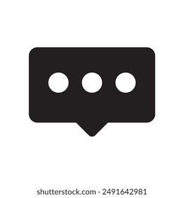 Chat window or message icon vector