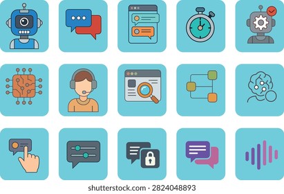 chatbot, ai, artificialintelligence, bot, assistant, virtual, automation, technology, digital, smart, robot, chat, message, communication, support, customer, service, help, online, conversation, interface, app, icon, vector, illustration, machinelearning, neural, algorithm, data, software, internet, web, business, modern, innovation, futuristic, cyber, electronic, voice, speaker, assistantbot, chatbotbot, virtualassistant, user, interaction, question, answer, solution, ux, ui, design, glyph