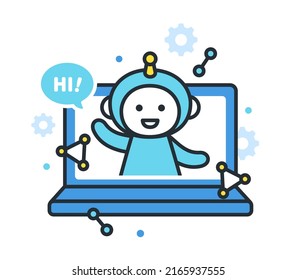 Chatbot AI that responds automatically.