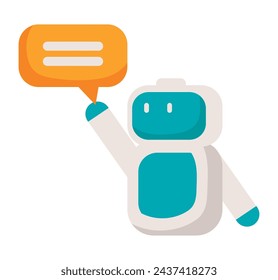 chatbot assistant virtual isolated design