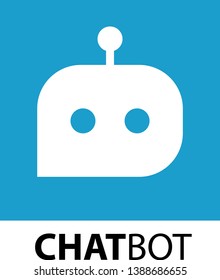 Chatbot Chat Robot Artificial Intelligence Logo Vector