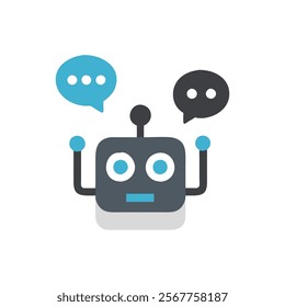 Chatbot Icon for Automated Customer Interaction