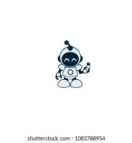 Chatbot icon. Bot sign design. Chat bot logo concept