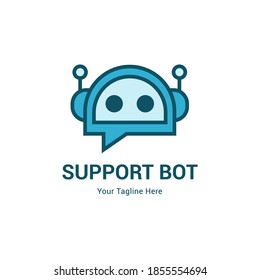 Chatbot icon. Bot sign design. Chat bot logo concept