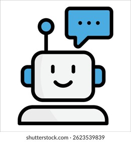 Elemento De Ícone Chatbot Para Design