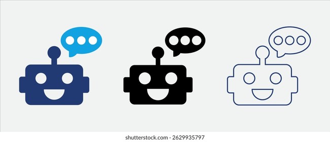 Ícone de Chatbot representando a ferramenta de conversa virtual