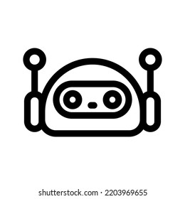 Chatbot Icon Vector Symbol Design Illustration