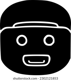 Chatbot icon vector symbol design illustration