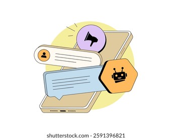 Chatbot marketing uses AI chatbots for real-time customer engagement, automating service and enhancing personalization. AI-driven bots improve customer support, communication and boost interaction