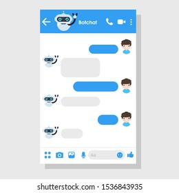 Chatbot say hi. Robots that are programmed to talk to customers online.