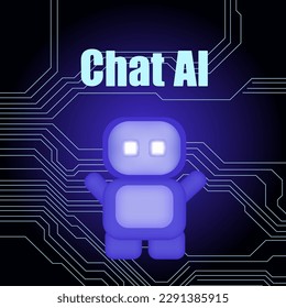 Chatbot, using and chatting artificial intelligence chat bot developed by tech company. Digital chat bot, robot application, conversation assistant concept. Optimizing language models for dialogue