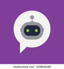 Chatbot, vector icon.