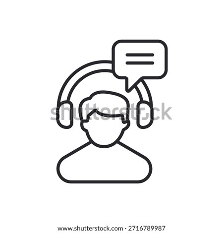 chate icons outline and Flat Style,transparent background