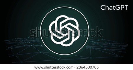 ChatGPT OpenAI vector illustration design