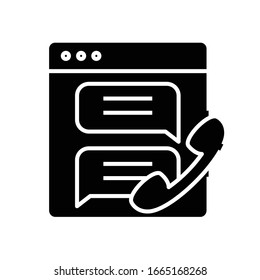 Icono negro de canto, ilustración conceptual, símbolo plano vectorial, signo de glifo.