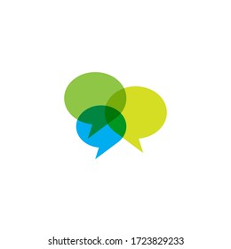 Chating Logo Template vector symbol nature