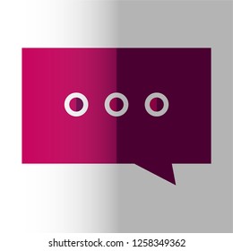 chats icon vector