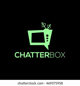 Chatter Box Logo available in vector/illustration