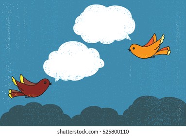 chatting birds