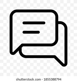 chatting bubble icon, speech talk conversation messaging vector