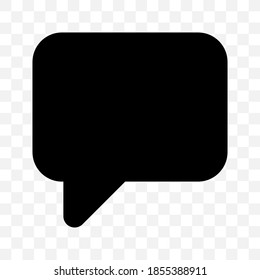 icono de burbuja de charla, vector de mensajería de conversación de conversación de voz