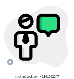 chatting with business peers messenger application function layout