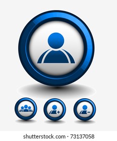 chatting button includes four  versions for your web design used.