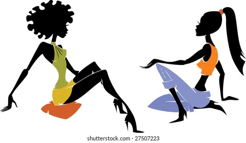 Chatting girls