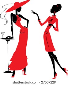 Chatting girls