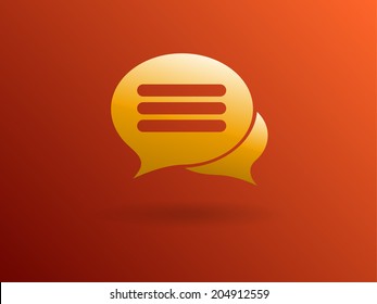 icono de charla