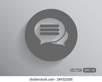 icono de charla