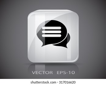 icono de charla