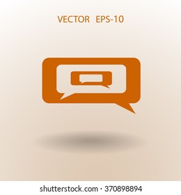 icono de charla